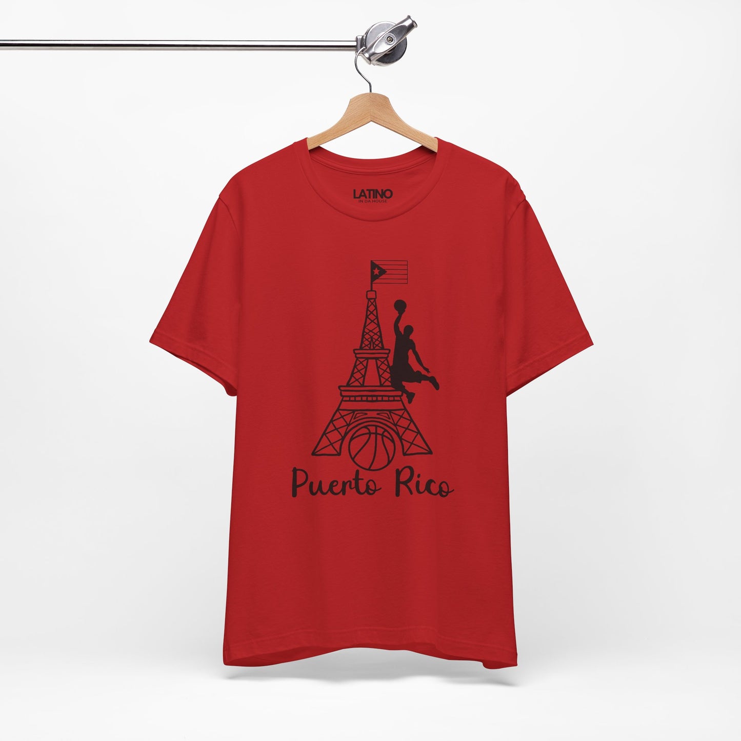 "Puerto Rico Basketball Paris" T-Shirt