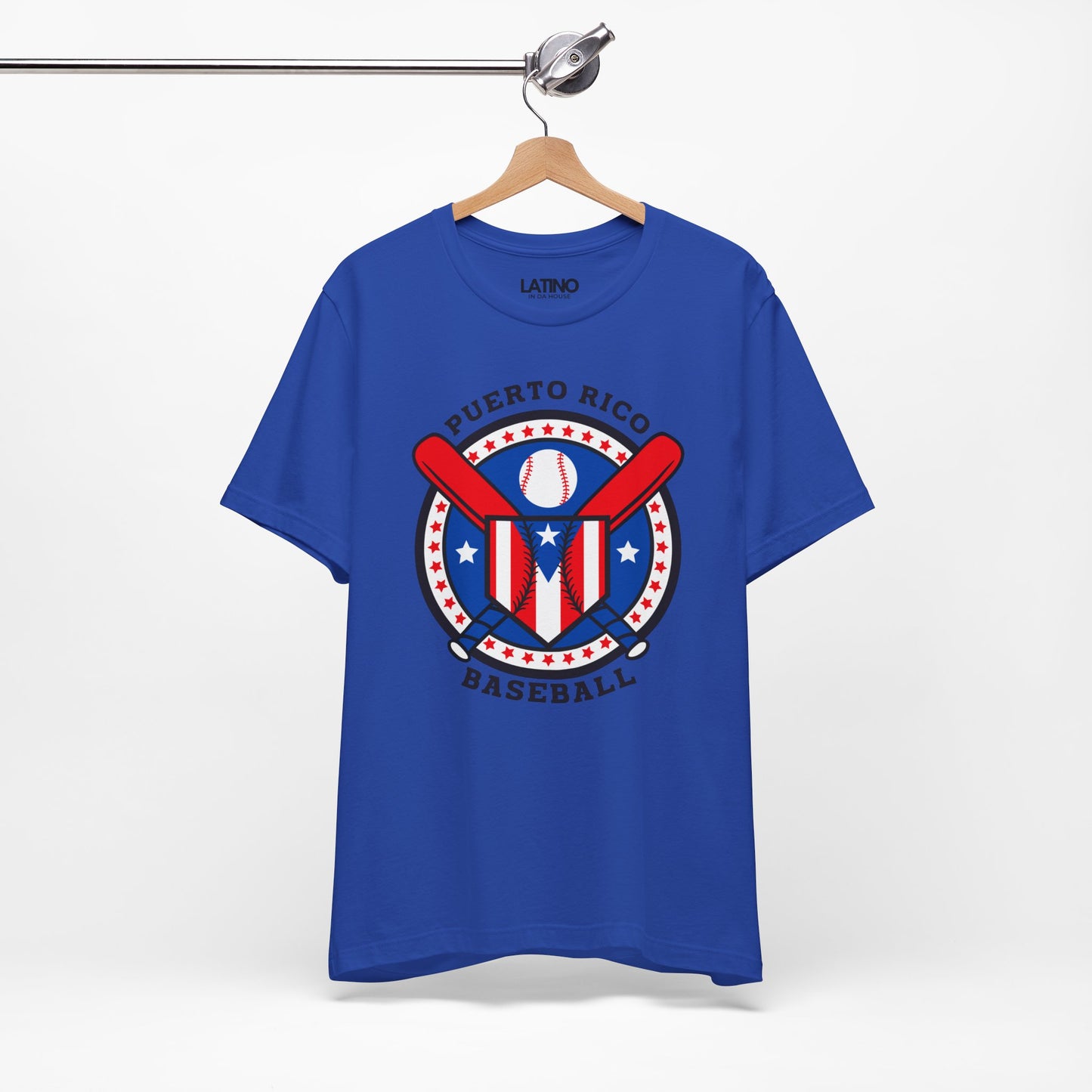 "Puerto Rico Baseball Flag" T-Shirt