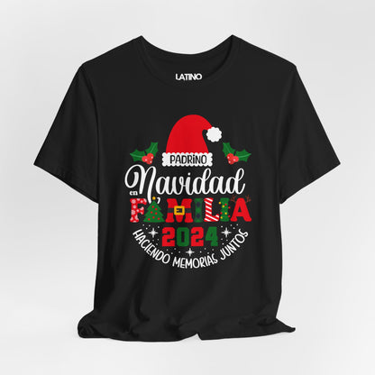 "PADRINO Navidad en Familia" Holiday T-Shirt