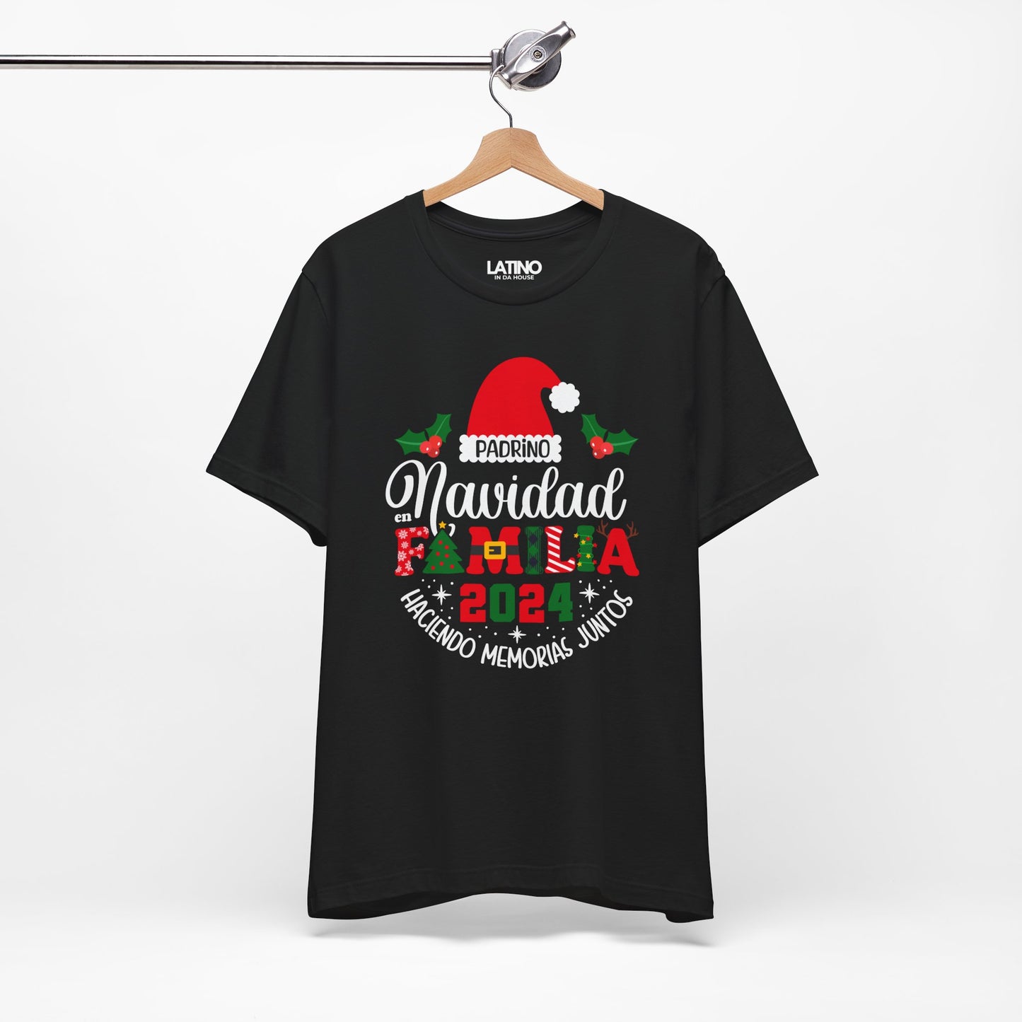 "PADRINO Navidad en Familia" Holiday T-Shirt