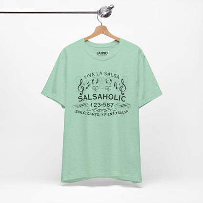 "Salsaholic" Heather T-Shirt Collection