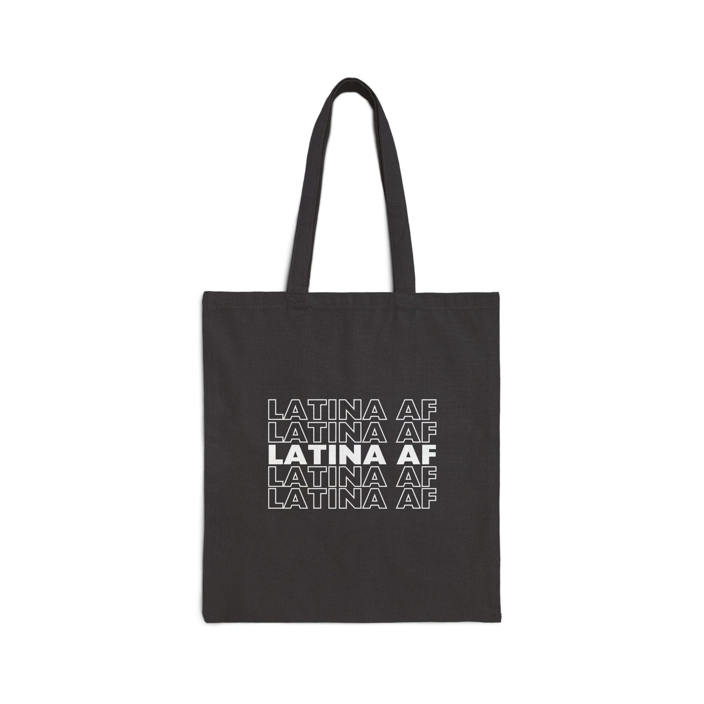 "Latina AF" Canvas Tote Bag