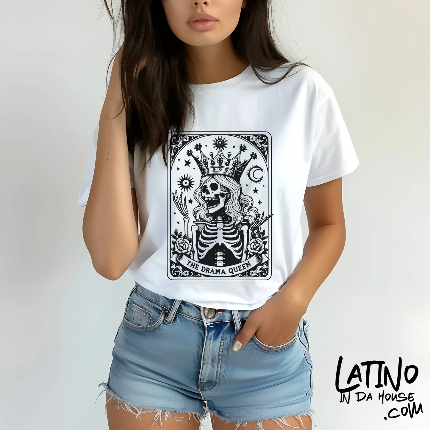 "The Drama Queen Tarot Card" T-Shirt