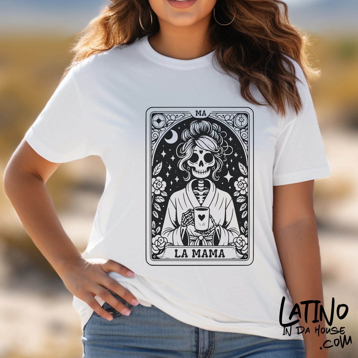 "La Mama Tarot Card" T-Shirt