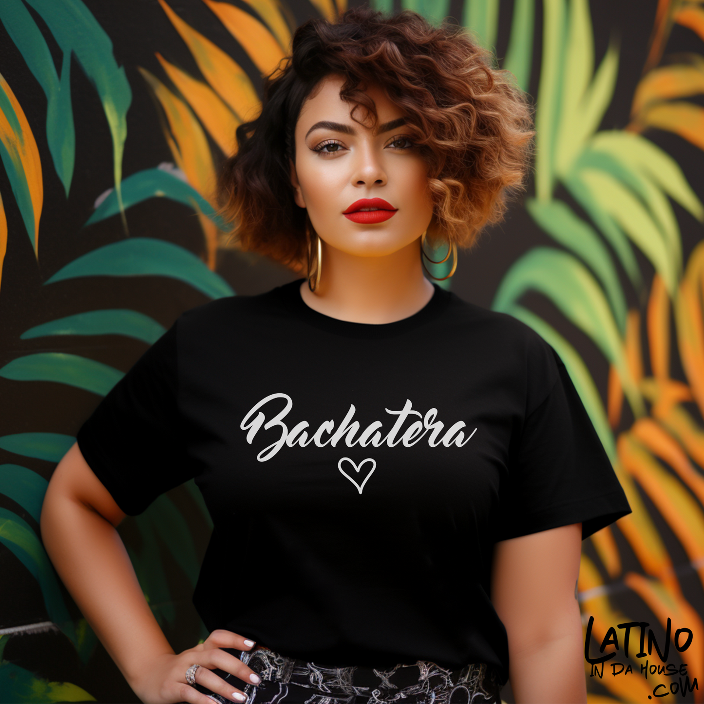 "Bachatera Heart" Latina T-Shirt