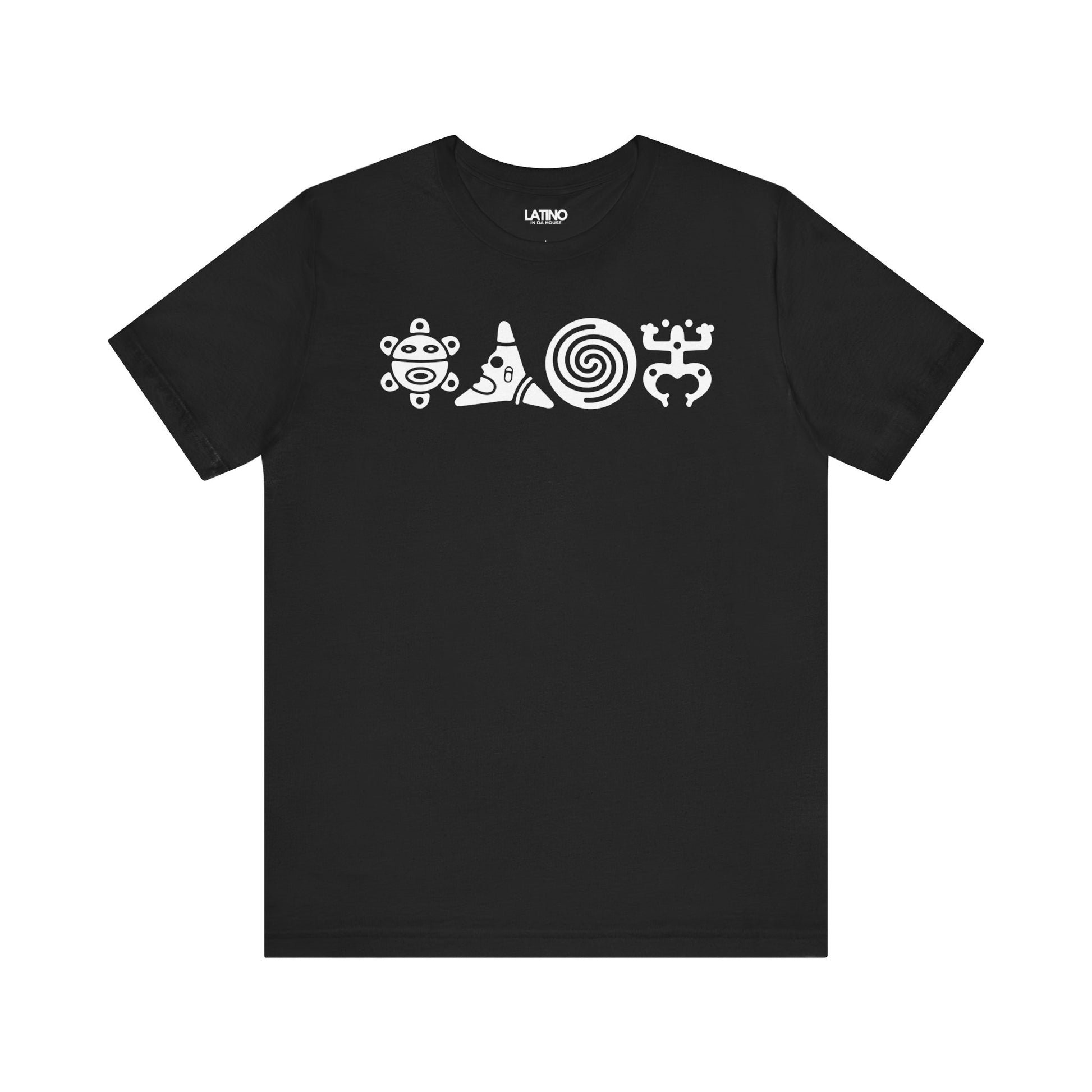Taíno Symbols T-Shirt | Indigenous Caribbean Heritage T-Shirt. Latino In Da House 