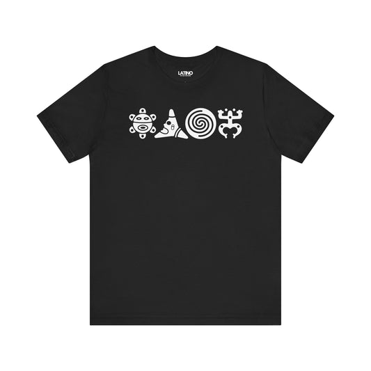Taíno Symbols T-Shirt | Indigenous Caribbean Heritage T-Shirt. Latino In Da House 
