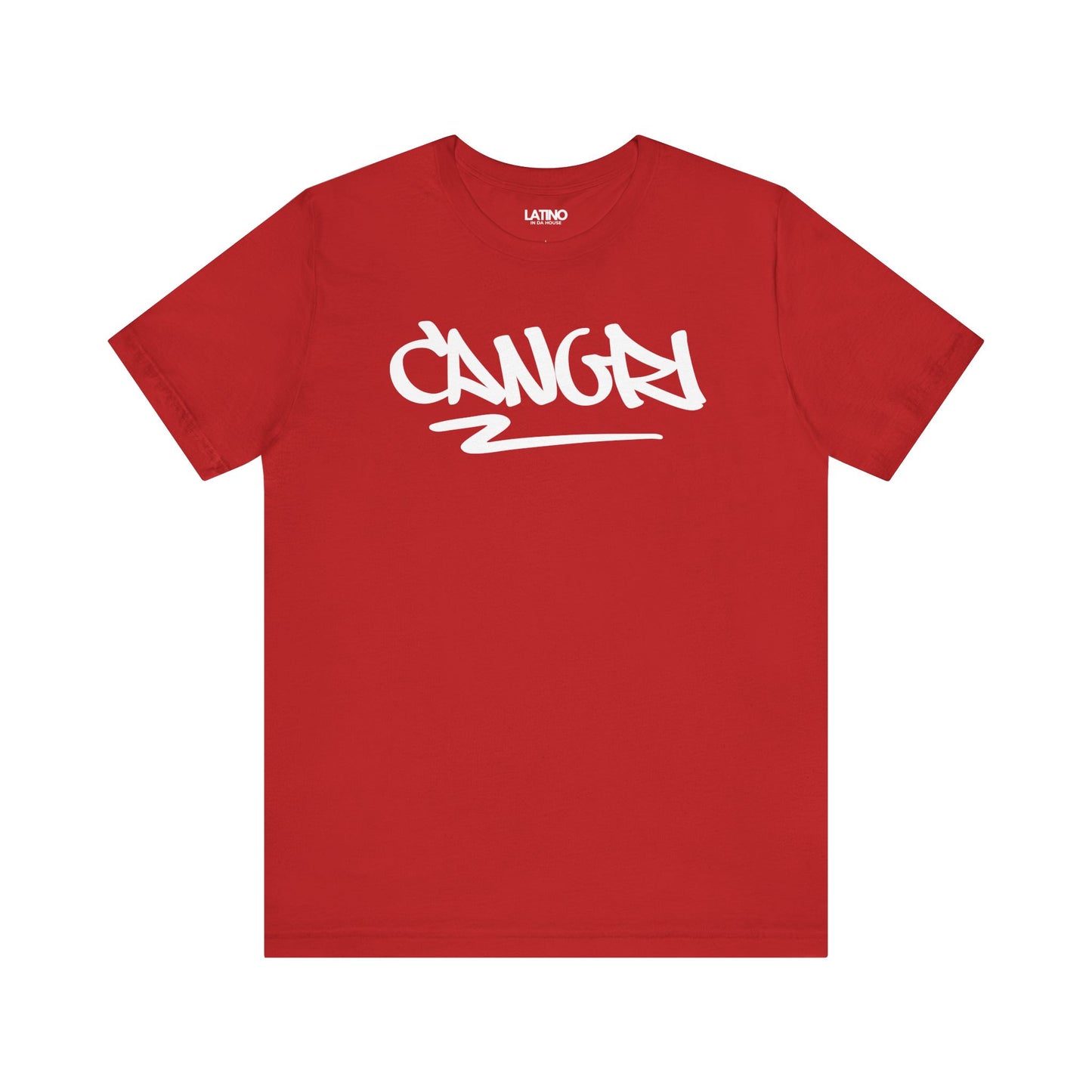 Cangri Puerto Rico Graffiti Red T-Shirt. Latino In Da House 
