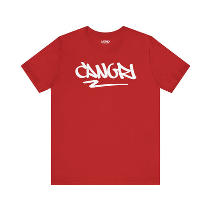 Cangri Puerto Rico Graffiti Red T-Shirt. Latino In Da House 