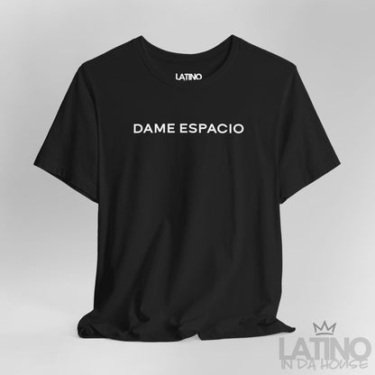 Close Up Dame Espacio T-Shirt in Black – cool and relaxed Latino shirt. Latino In Da House 