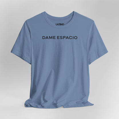 Close Up Dame Espacio T-Shirt in Steel Blue - cool and relaxed Latino shirt. Latino
In Da House