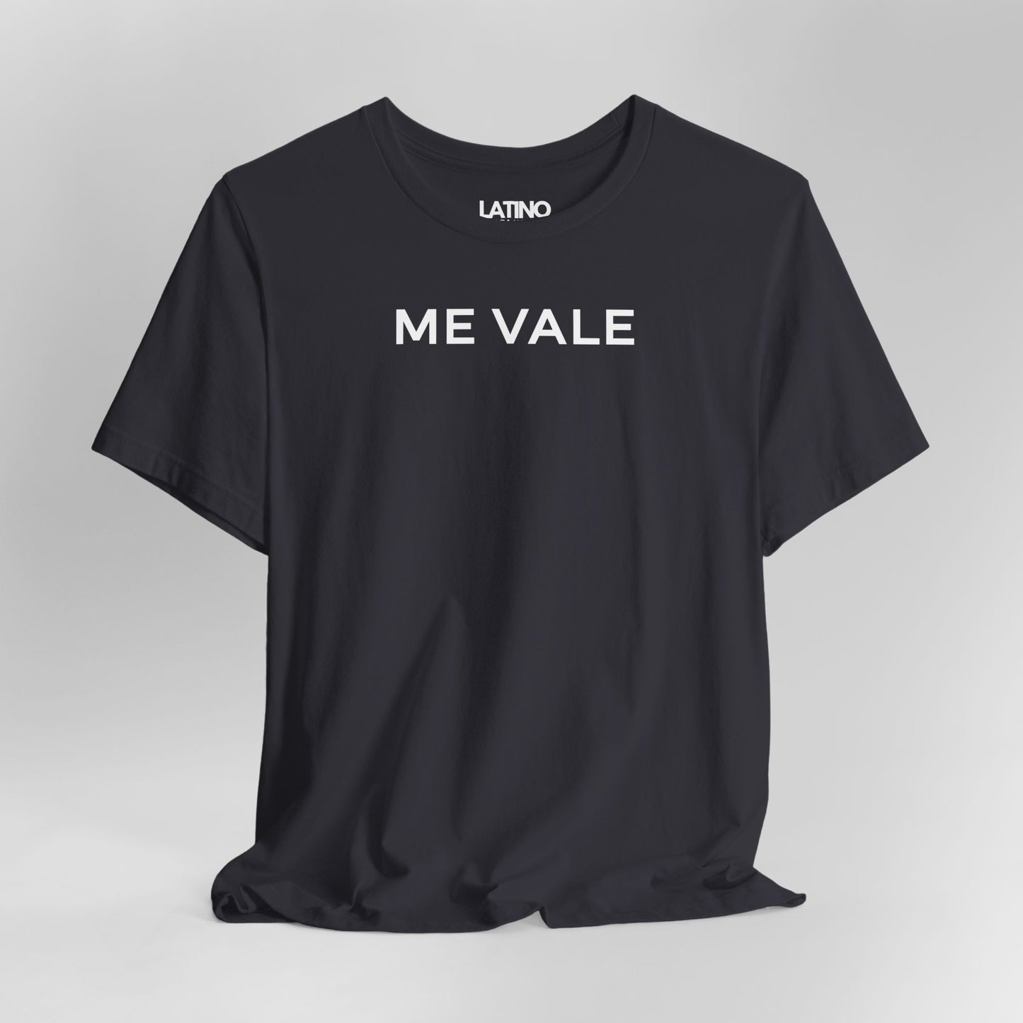 Close Up Me Vale Latino Dark Grey T-Shirt. Latino In Da House 
