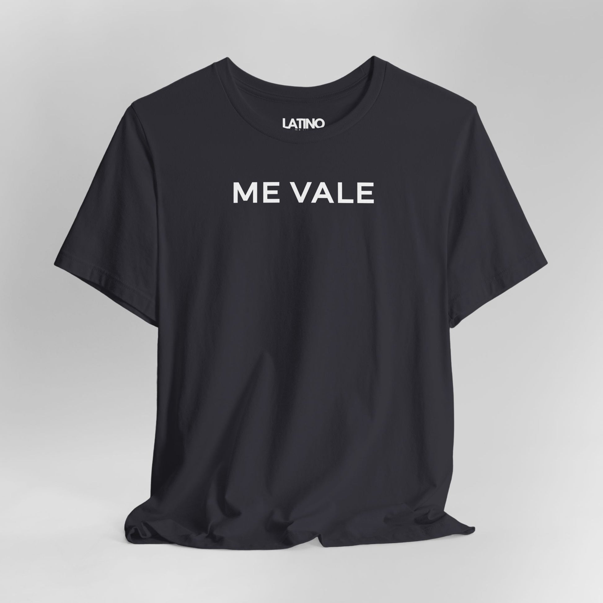 Close Up Me Vale Latino Dark Grey T-Shirt. Latino In Da House 