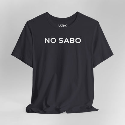 Close Up Dark Grey "NO SABO" T-Shirt by
Latino In Da House.