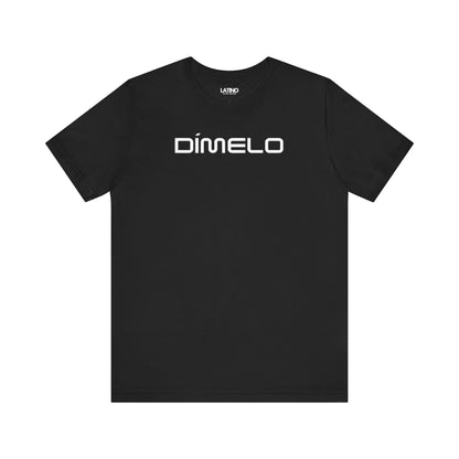 Black Dimelo t-shirt bold Latino streetwear graphic tee minimalist design Latino In Da House