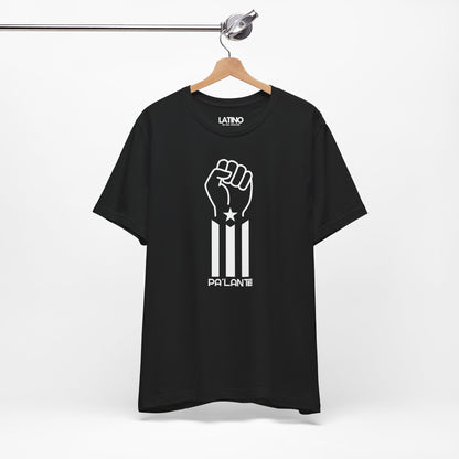 Hanger photo-Pa'lante black tee, fist
Puerto Rico Flag. Latino In Da House