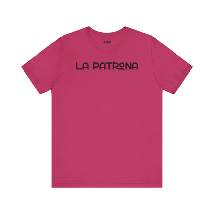 La Patrona Latina Boss berry pink t-shirt.
Latino In Da House