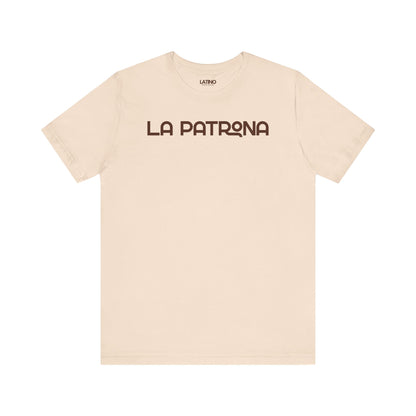 La Patrona Latina Boss soft cream t-shirt.
Latino In Da House