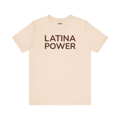 Latino Power Empowerment Soft Cream T-Shirt. Latino In Da House