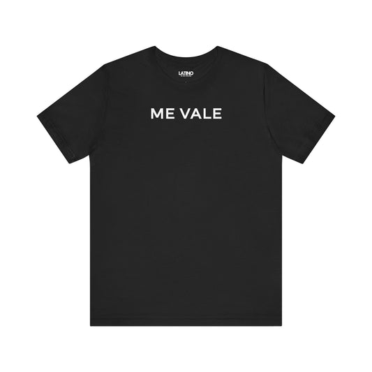 Me Vale Latino Black T-Shirt. Latino In Da House 