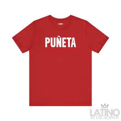 Red “PUÑETA” T-Shirt – Puerto Rican Pride Tee. Latino In Da House