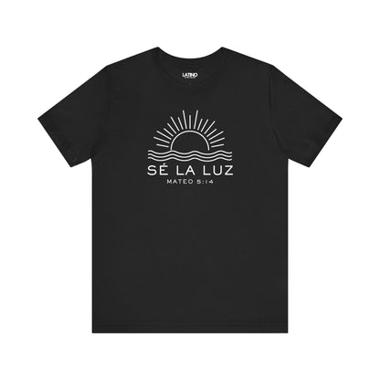 Se La Luz Faith black t-shirt. Latino In Da House 