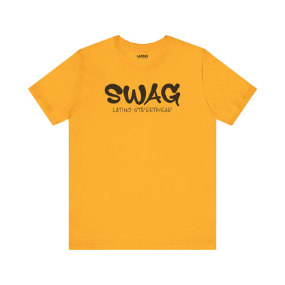 Swag Latino Streetwear Graffiti Gold T-Shirt. Latino In Da House