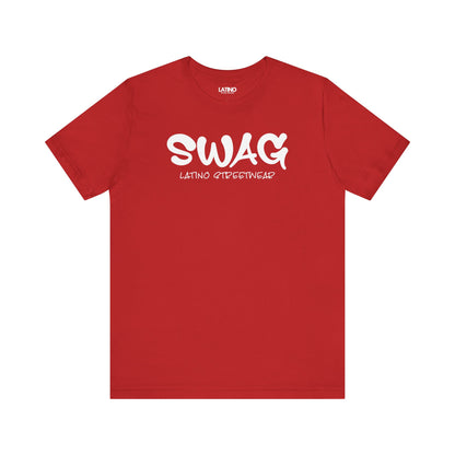 Swag Latino Streetwear Graffiti Red T-Shirt. Latino In Da House